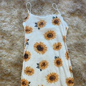 Sunflower Midi Dress